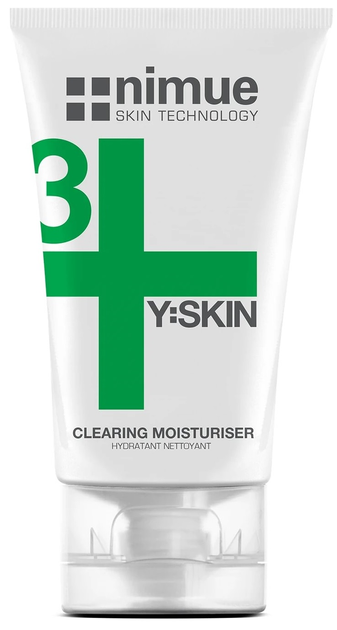 Krem do twarzy Nimue Y Skin Clearing nawilżający na dzień 60 ml (6009693490642) - obraz 1