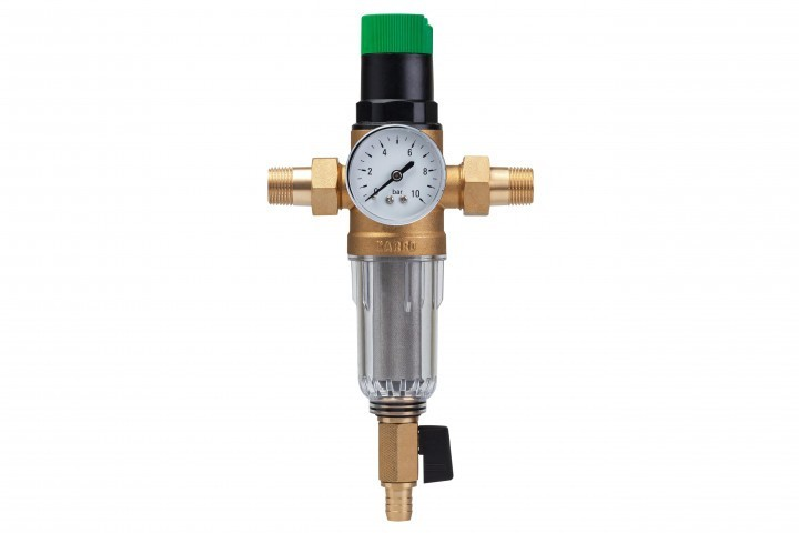 Фільтр самоочисний 1/2" Karro з редуктором тиску KR F8800 - изображение 3