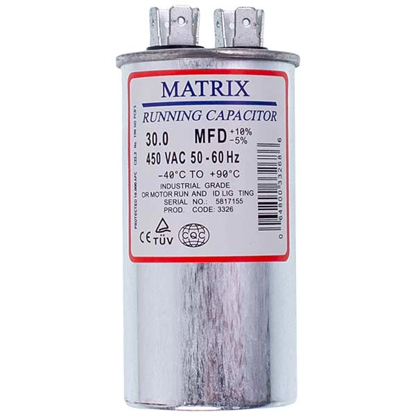 Конденсатор 30uF 450V CBB65 для стиральной машины - Фото 3 Конденсатор 30uF 450V CBB65 для стиральной машины - изображение 3