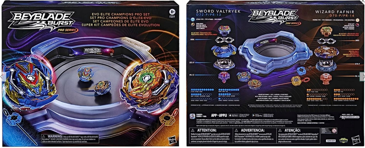 Zestaw do zabawy Hasbro Beyblade Burst Pro Series Evo Elite Champions Pro Set (5010994119966) - obraz 5