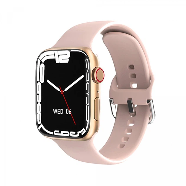 Смарт-часы Smart Watch 8 series Pro Max с беспроводной зарядкой, золото - Фото 1 Смарт-часы Smart Watch 8 series Pro Max с беспроводной зарядкой, золото - изображение 1