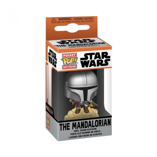 Игровая фигурка на клипсе Funko POP! cерии Мандалорец – Мандалорец с бластером - Фото 3 Игровая фигурка на клипсе Funko POP! cерии Мандалорец – Мандалорец с бластером - изображение 3
