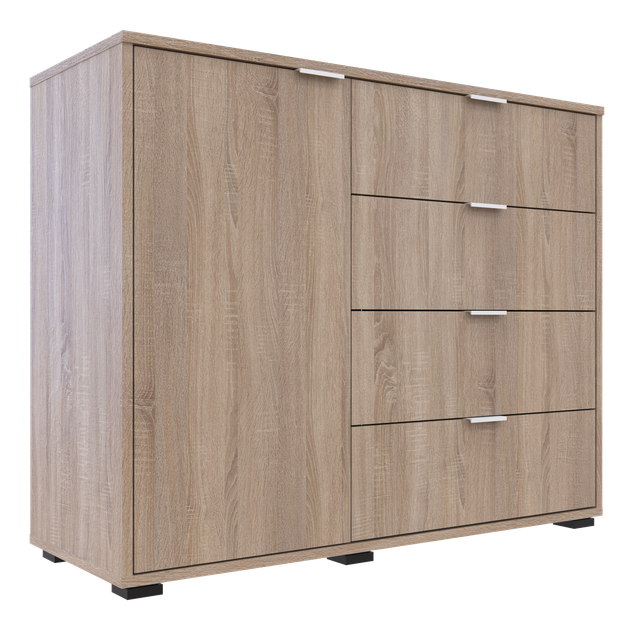 Комод Doros GС1 Дуб Cонома 100х38,1х81,2 см - изображение 3