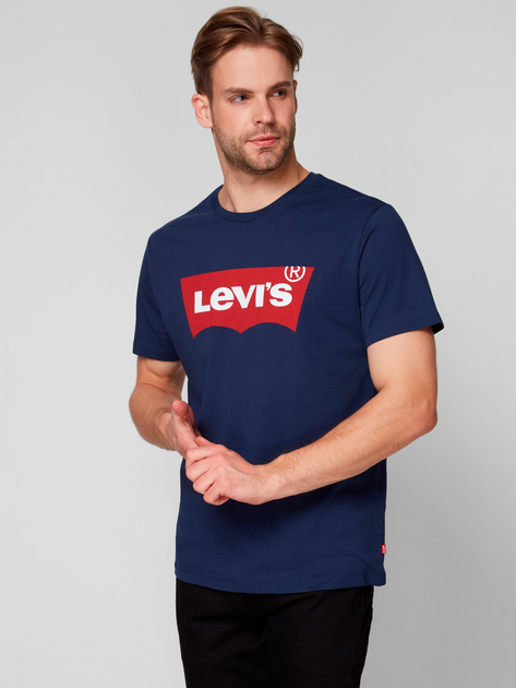 Футболка бавовняна чоловіча Levi's Graphic Setin Neck 17783-0139 S Hm Graphic (5415211983502) - зображення 3