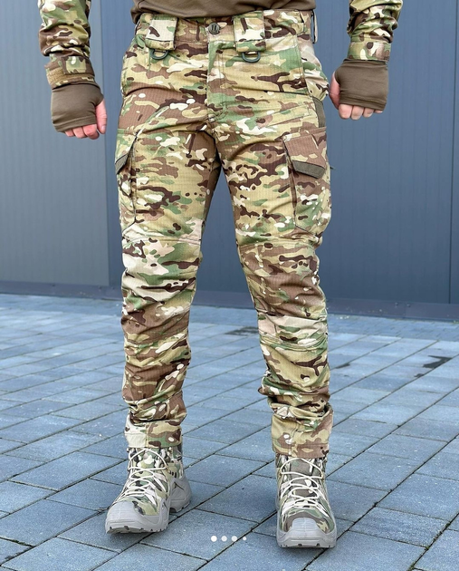 Тактические штаны Кайман Aggressor Мультикам Размер L (22536) - изображение 1