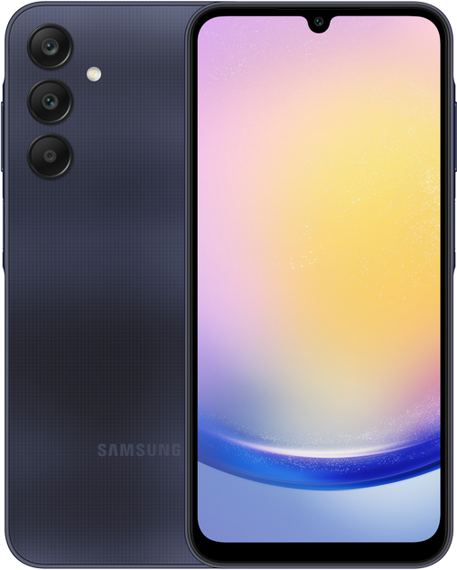 Мобільний телефон Samsung Galaxy A25 5G 6/128GB DS Blue Black (8806095152554) - зображення 1