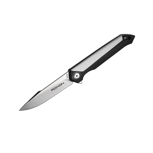 Нож складной Roxon K3 лезвие 12C27, белый - изображение 1