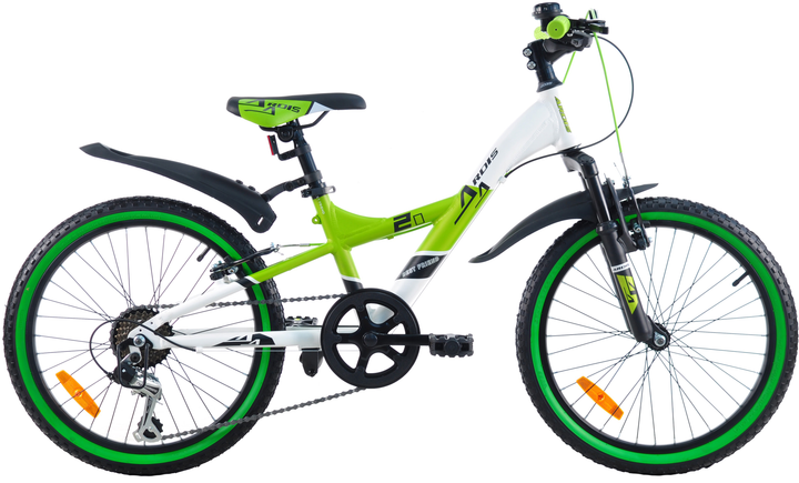 Акція на Велосипед Ardis Best Friend MTB AL 20" 10" 2024 Зелений (0408-2) від Rozetka