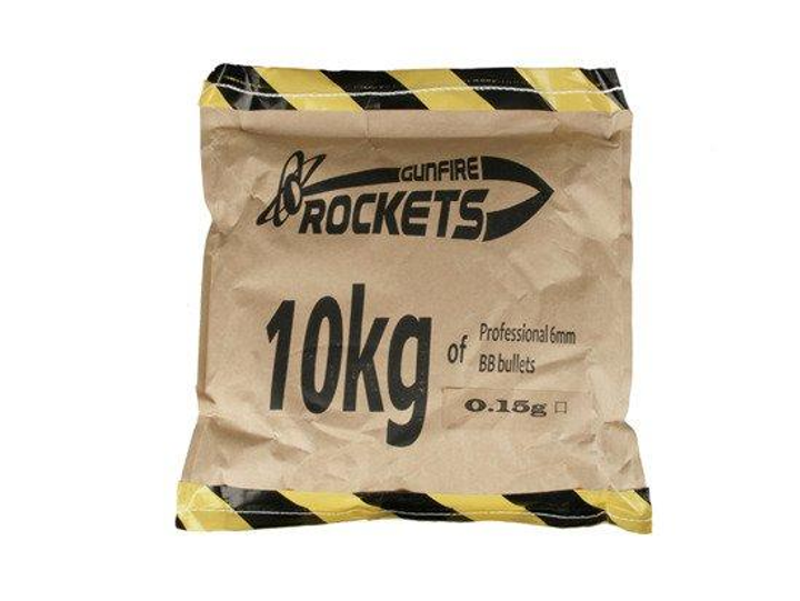 Кульки страйкбольні Rockets Professional 0,12 g (~ 83000 шт) - 10kg [ROCKETS] (для страйкболу) - зображення 1