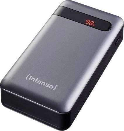 Портативний зарядний пристрій Intenso Power bank USB 20000MAH QC3.0/Anthracite PD20000 (7332354) - зображення 2