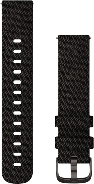 Ремінець Garmin нейлоновий для Vivomove 3 / Venu / Vivomove 20 мм Black (753759243623) - зображення 1
