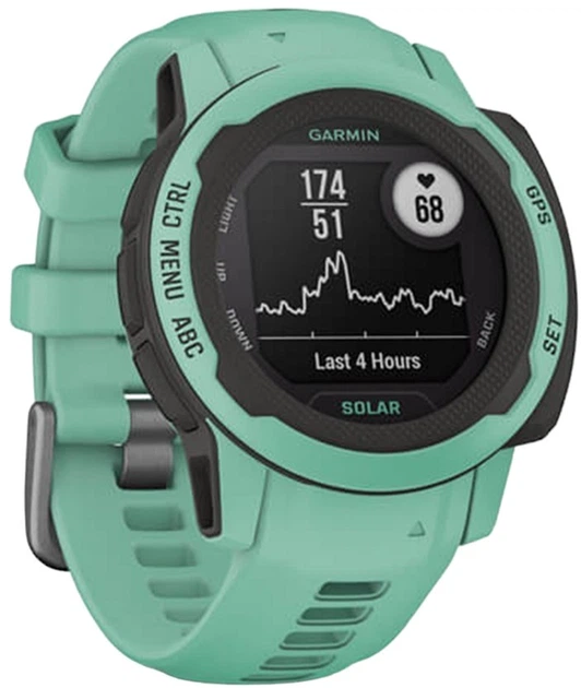 Pasek silikonowy Garmin do Instinct 2S 20 mm Neo Tropic (010-13104-02) - obraz 3