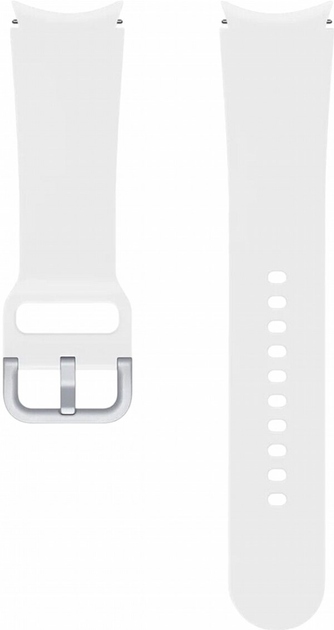Ремінець Samsung Sport Band для Galaxy Watch 4 20 мм M / L White (8806092659223) - зображення 1
