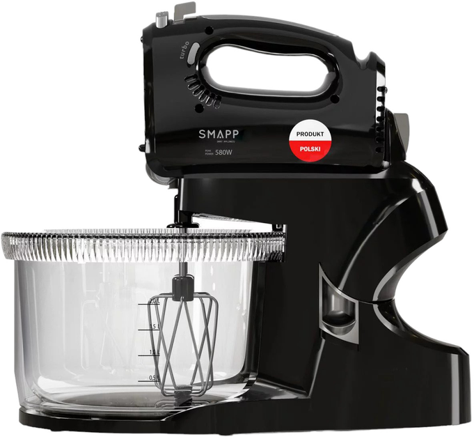 Mikser SMAPP 451.8 Black (5904013010498) - obraz 3