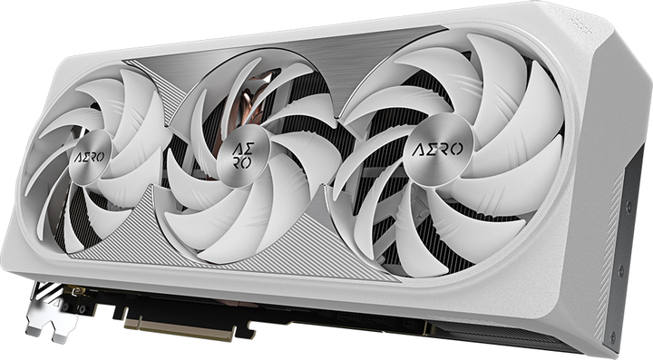 Відеокарта Gigabyte PCI-Ex GeForce RTX 4080 Super Aero OC 16G 16GB GDDR6X (256bit) (2595/23000) (HDMI, 3 x DisplayPort) (GV-N408SAERO OC-16GD) - зображення 3