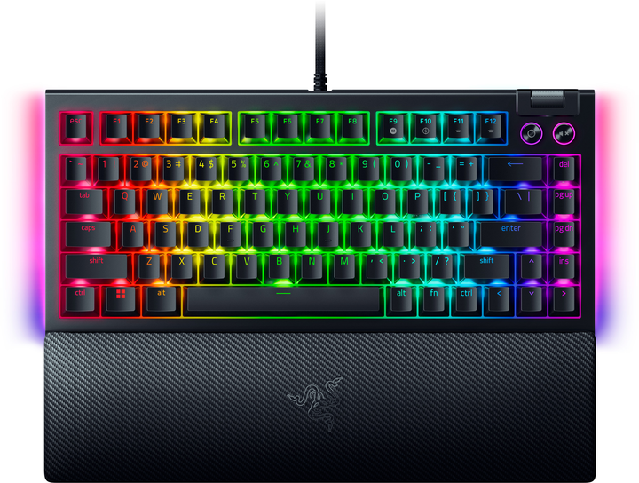 Клавіатура дротова Razer BlackWidow V4 75% Black (RZ03-05000100-R3M1) - зображення 1