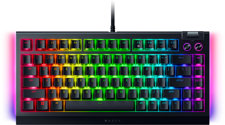 Клавіатура дротова Razer BlackWidow V4 75% Black (RZ03-05000100-R3M1) - зображення 2