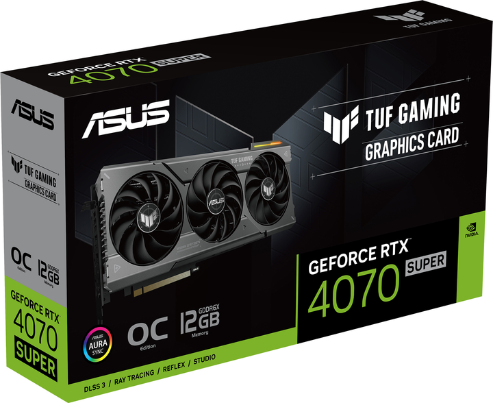 Karta graficzna ASUS PCI-Ex GeForce RTX 4070 Super TUF Gaming OC Edition 12GB GDDR6X (192bit) (2595/21000) (HDMI, 3 x DisplayPort) (TUF-RTX4070S-O12G-GAMING) - obraz 19