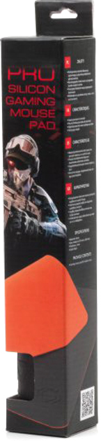 Podkładka pod mysz Gembird Silicon Professional Control (MP-S-GAMEPRO-M) - obraz 3