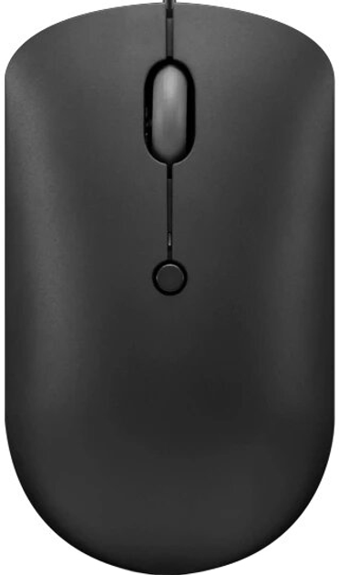 Миша Lenovo 400 USB-C Wired Compact Mouse Black (GY51D20875) - зображення 1