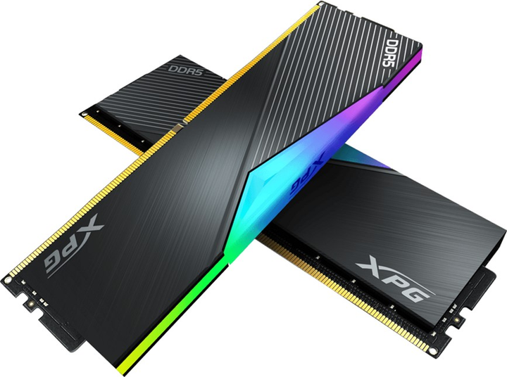 Оперативна пам'ять ADATA DDR5-6000 32768MB PC5-48000 (Kit of 2x16384) XPG Lancer RGB Black (AX5U6000C3016G-DTLABRBK) - зображення 2