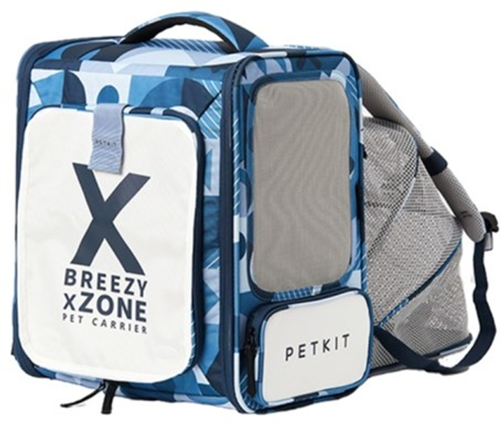 Рюкзак-переноска Petkit Breezy xZone Pet Carrier Blue (P7703 Blue) - зображення 5