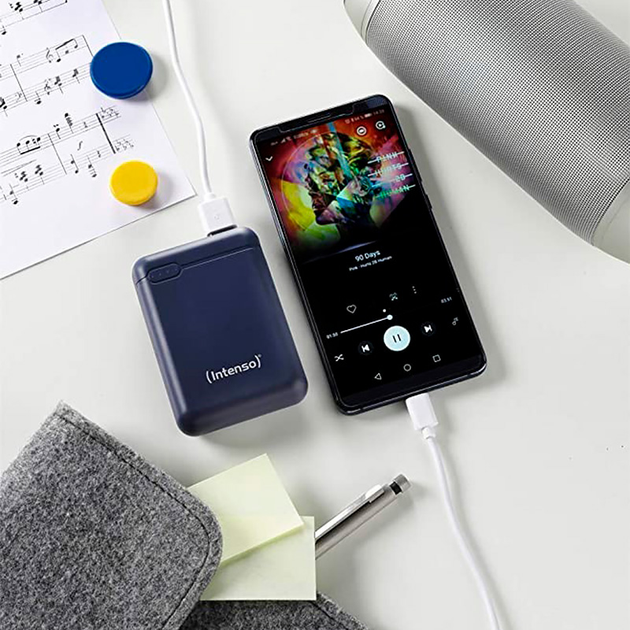 УМБ Intenso XS10000 10000 mAh Blue (7313537) - зображення 4