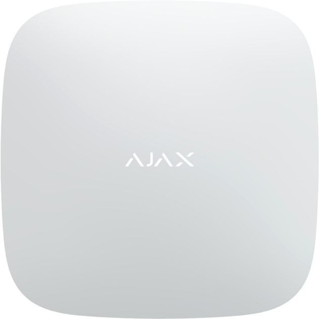 Inteligentny panel sterowania Ajax Hub 2 Plus White (856963007767) - obraz 1