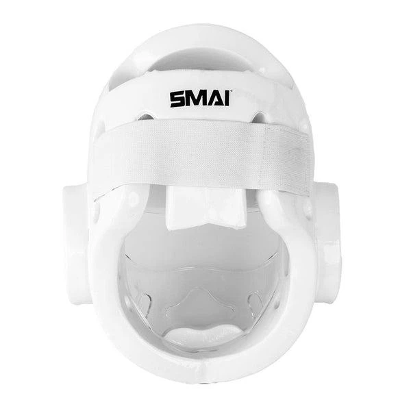 Шолом для карате SMAI WKF Approved Karate Head Guard with Mask (SMB132) S - Фото 4 Шолом для карате SMAI WKF Approved Karate Head Guard with Mask (SMB132) S - зображення 4