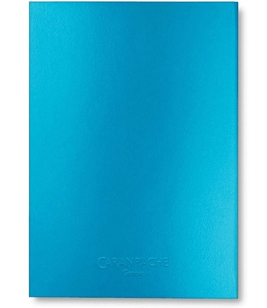 Блокнот Caran d'Ache Colormat-X середній в лінію бірюзовий - изображение 2