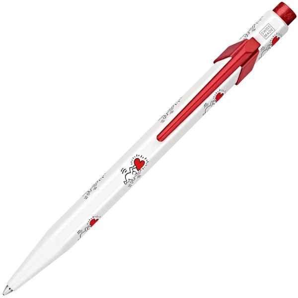 Ручка Caran d'Ache 849 Keith Haring біла + бокс - изображение 3