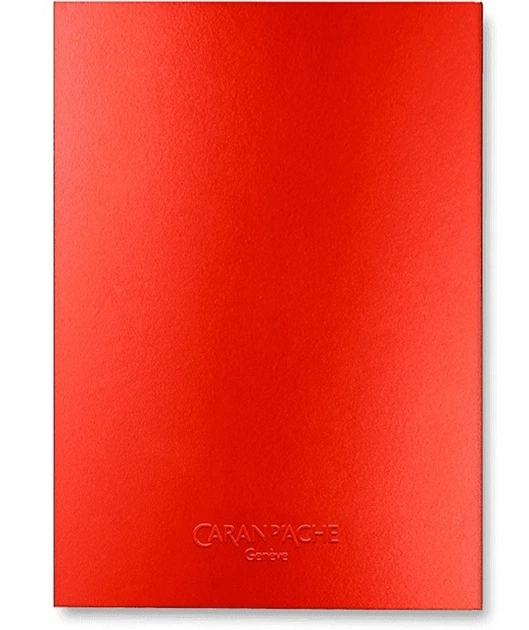 Блокнот Caran d'Ache Colormat-X середній в лінію червоний - Фото 2 Блокнот Caran d'Ache Colormat-X середній в лінію червоний - изображение 2