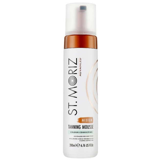 Автобронзат-мус St Moriz Advanced Colour Correcting Mousse Medium - Фото 1 Автобронзат-мус St Moriz Advanced Colour Correcting Mousse Medium - изображение 1