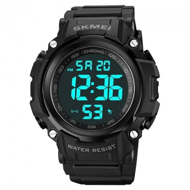 Часы наручные мужские SKMEI 1886BKWT Black-White - изображение 2