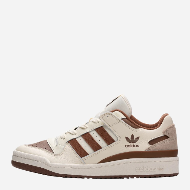 Sneakersy damskie skórzane Adidas Forum Low CL IG3900 39.5 Brązowe (4066759017559) - obraz 1