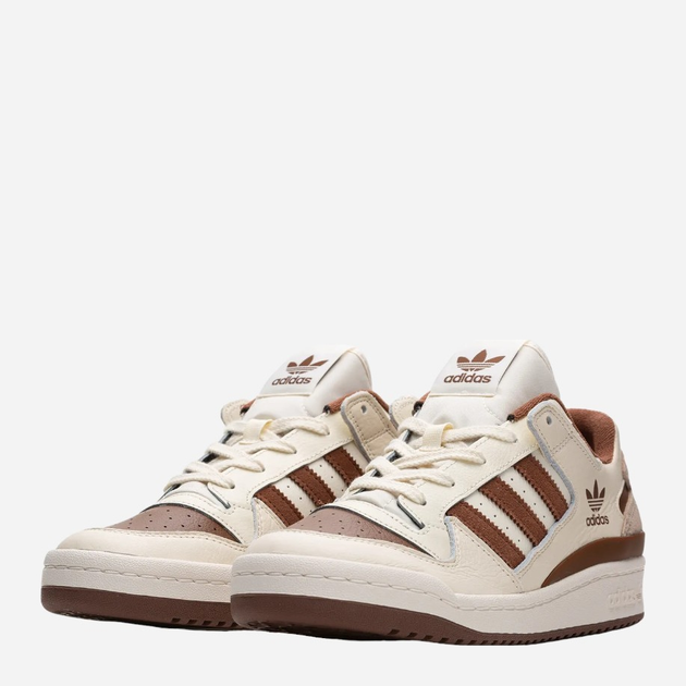 Sneakersy damskie skórzane Adidas Forum Low CL IG3900 39.5 Brązowe (4066759017559) - obraz 2