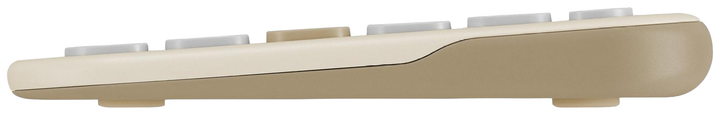 Клавіатура бездротова ASUS Marshmallow KW100 Beige (90XB0880-BKB040) - зображення 5