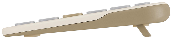 Клавіатура бездротова ASUS Marshmallow KW100 Beige (90XB0880-BKB040) - зображення 6