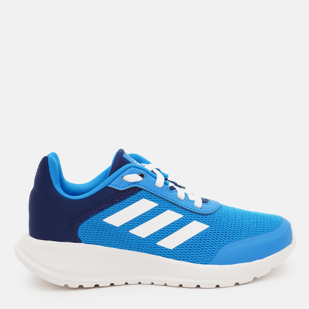 Акція на Підліткові кросівки для хлопчика Adidas Tensaur Run 2.0 K GW0396 36 Blue Rush від Rozetka