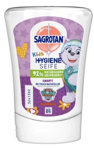 Dziecięce mydło w płynie Sagrotan Kids No-Touch Refill Soap Fever 250 ml (4002448107309) - obraz 2
