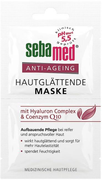 Maska do twarzy SebaMed Anti-Ageing Q10 2 x 5 ml (4103040003539) - obraz 1