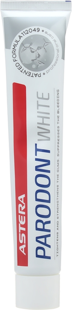 Відбілювальна зубна паста від пародонтозу - Astera Parodont White Toothpaste 75ml (486699-92276) - изображение 2