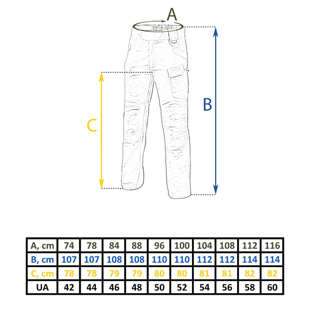 Штани тактичні літні Tailor Urban Summer Мікро Ріп-Стоп Оливкові, 54 - зображення 2