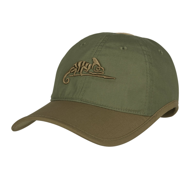 Бейсболка Helikon-LOGO CAP OLIVE GREEN/ADAPTIVE GREEN - изображение 1