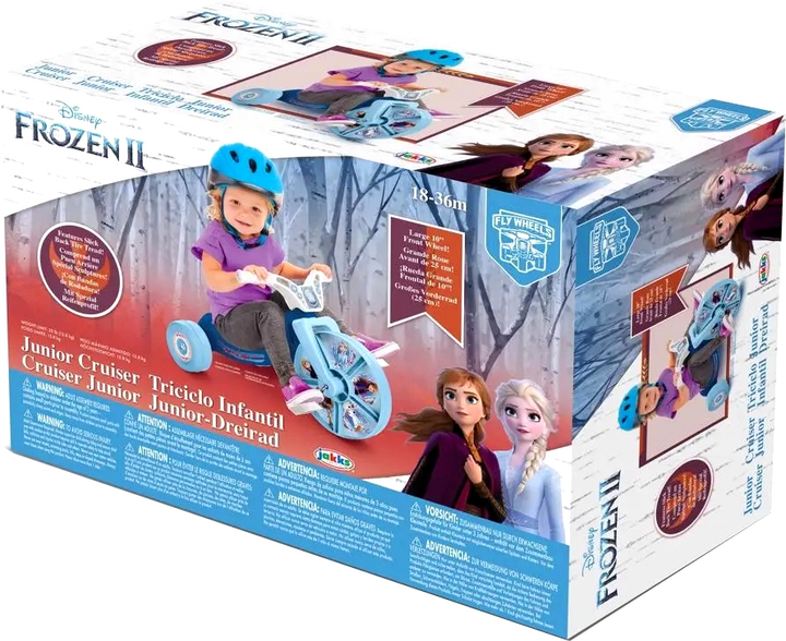 Триколісний велосипед Pulio Jakks Frozen II (192995601406) - зображення 1