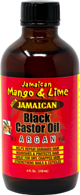 Олія для волосся Jamaian Mango & Lime Jamaican Black Castor Oil Argan 118 мл (714924022863) - зображення 1