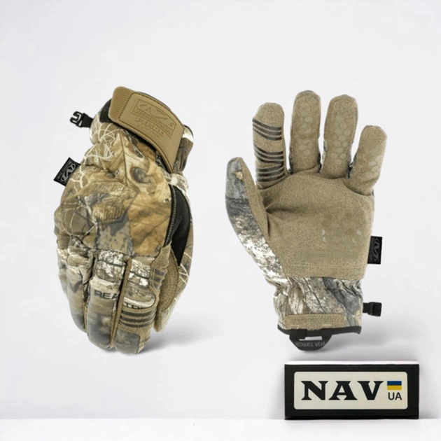 Тактичні зимові рукавиці Mechanix SUB35 Realtree EDGE Winter XL - зображення 1