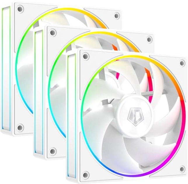 Набор вентиляторов ID-Cooling AF-127-ARGB-W Trio – фото, отзывы ...
