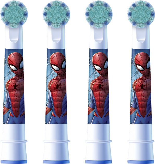 Końcówki do szczoteczki elektrycznej Oral-b Braun Kids Spider-Man, 4 szt. (8006540805237) - obraz 3