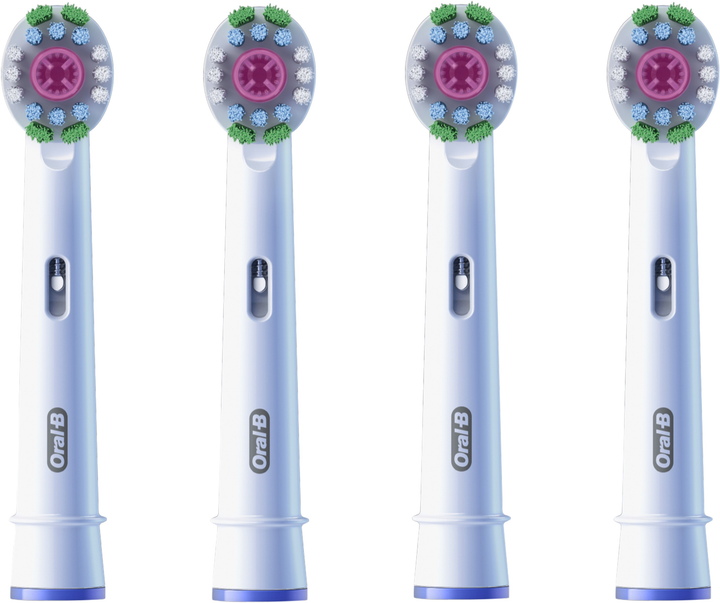 Насадки для електричної зубної щітки Oral-B Pro 3D White, 4 шт (8006540847213) - зображення 3